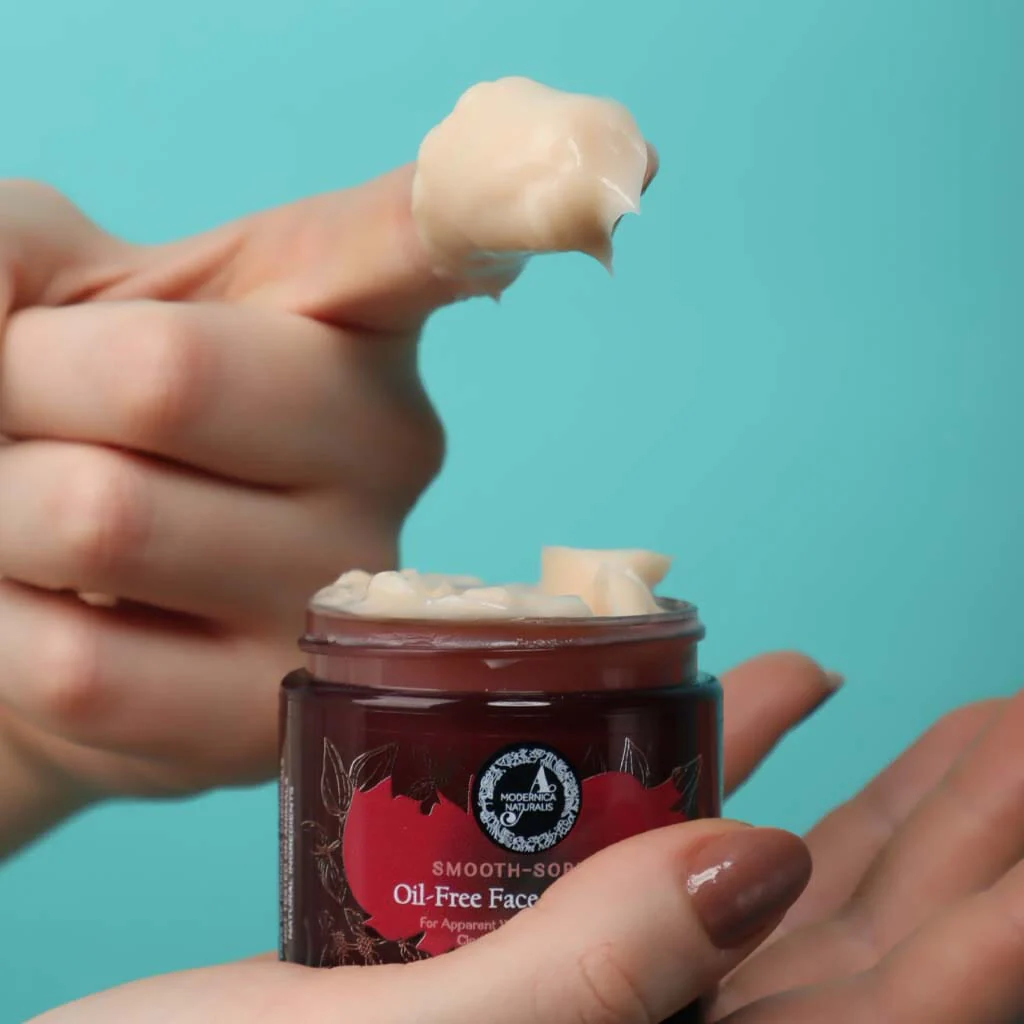 A. Modernica Naturalis- Glatt-Sorbet: Eine ölfreie Gesichts-Gel-Crème