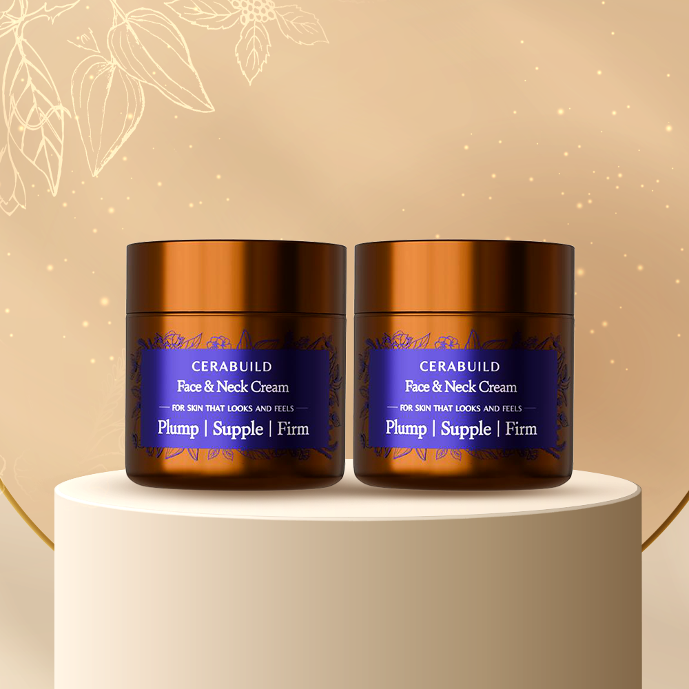 Cerabuild-Gesichts- und Halscreme – Packung mit 2