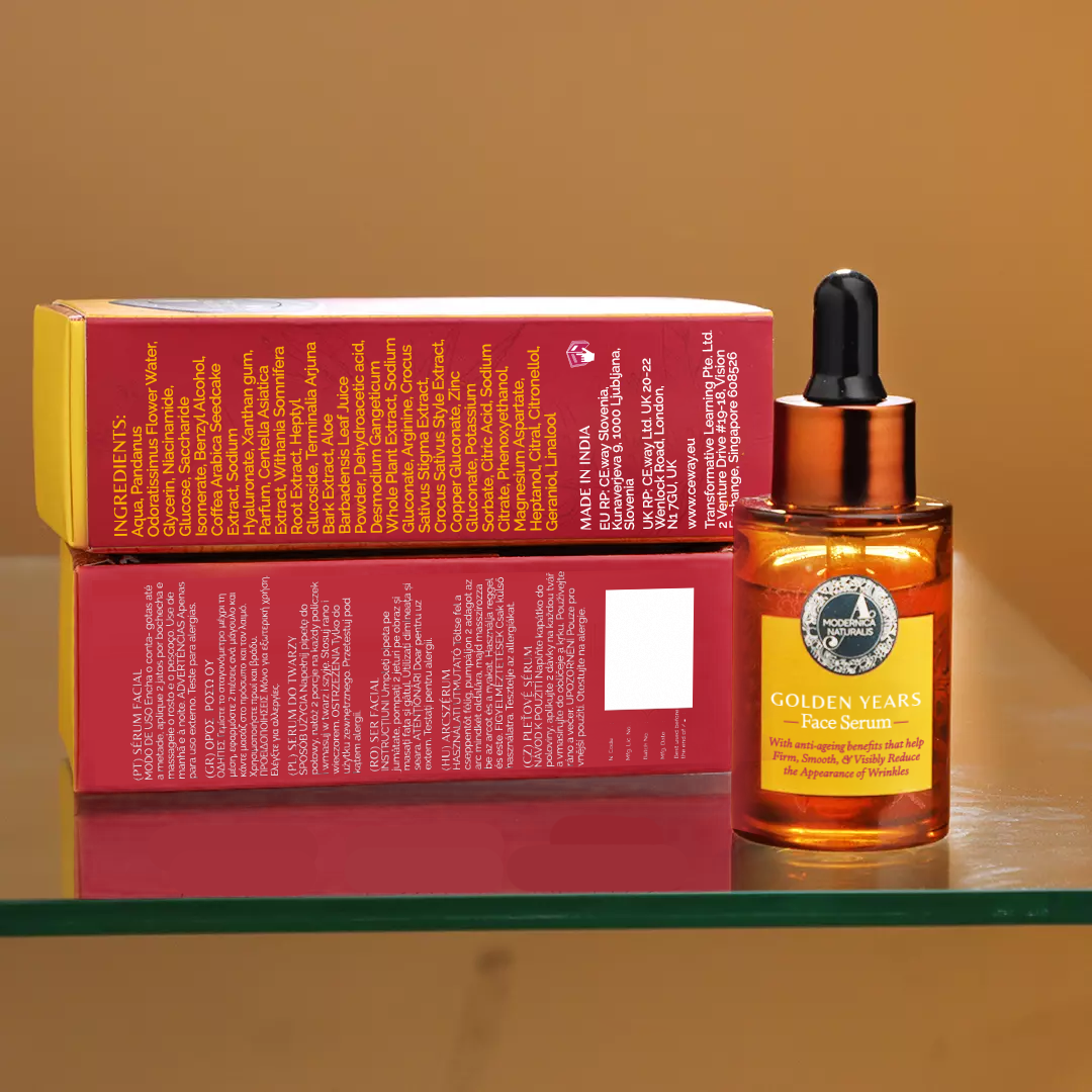 Golden Years Face Serum.