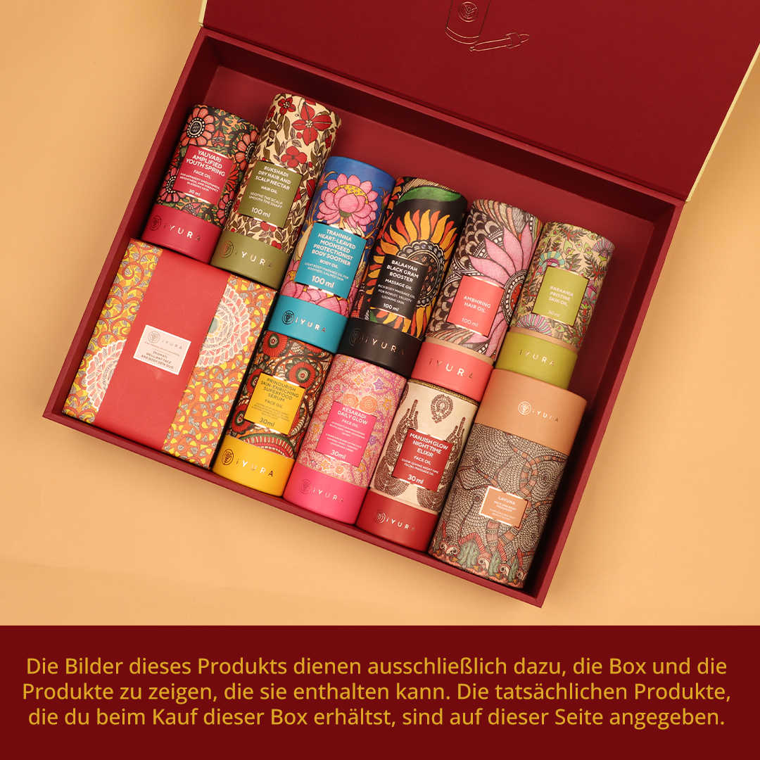 The iYURA Vault - 12 Premium iYURA Producten in een Luxe Verzamelbox