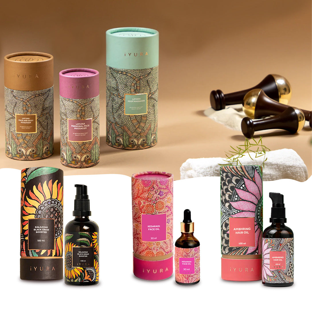 Entspannendes Spa-at-Home-Massageset