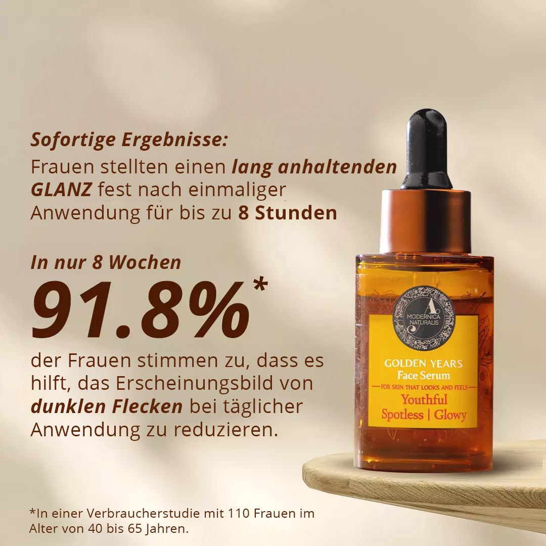 Golden Years Face Serum.