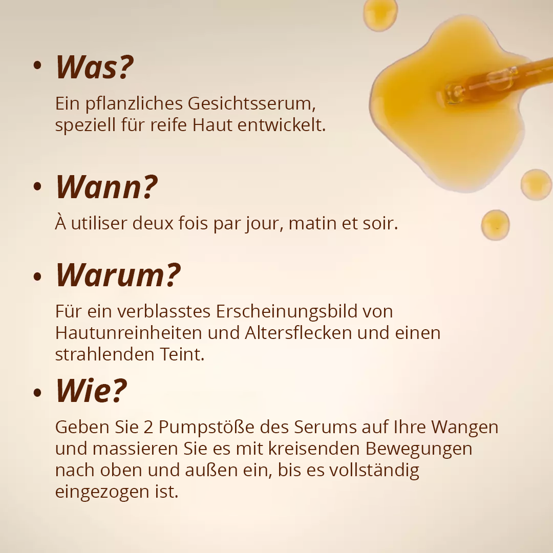 Golden Years Face Serum.