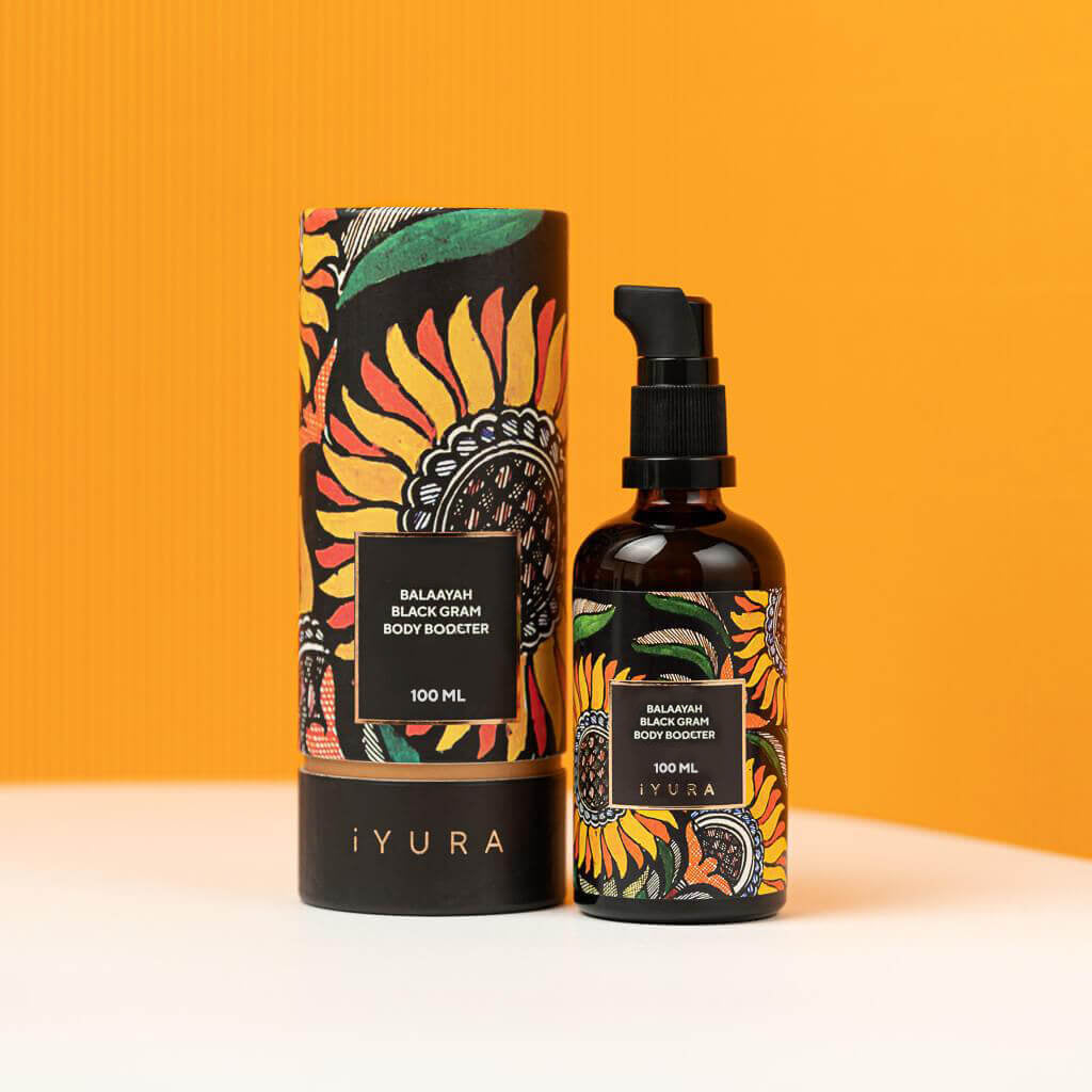 Layuna Wand für Gesicht & Körper mit Balaayah Black Gram Body Booster