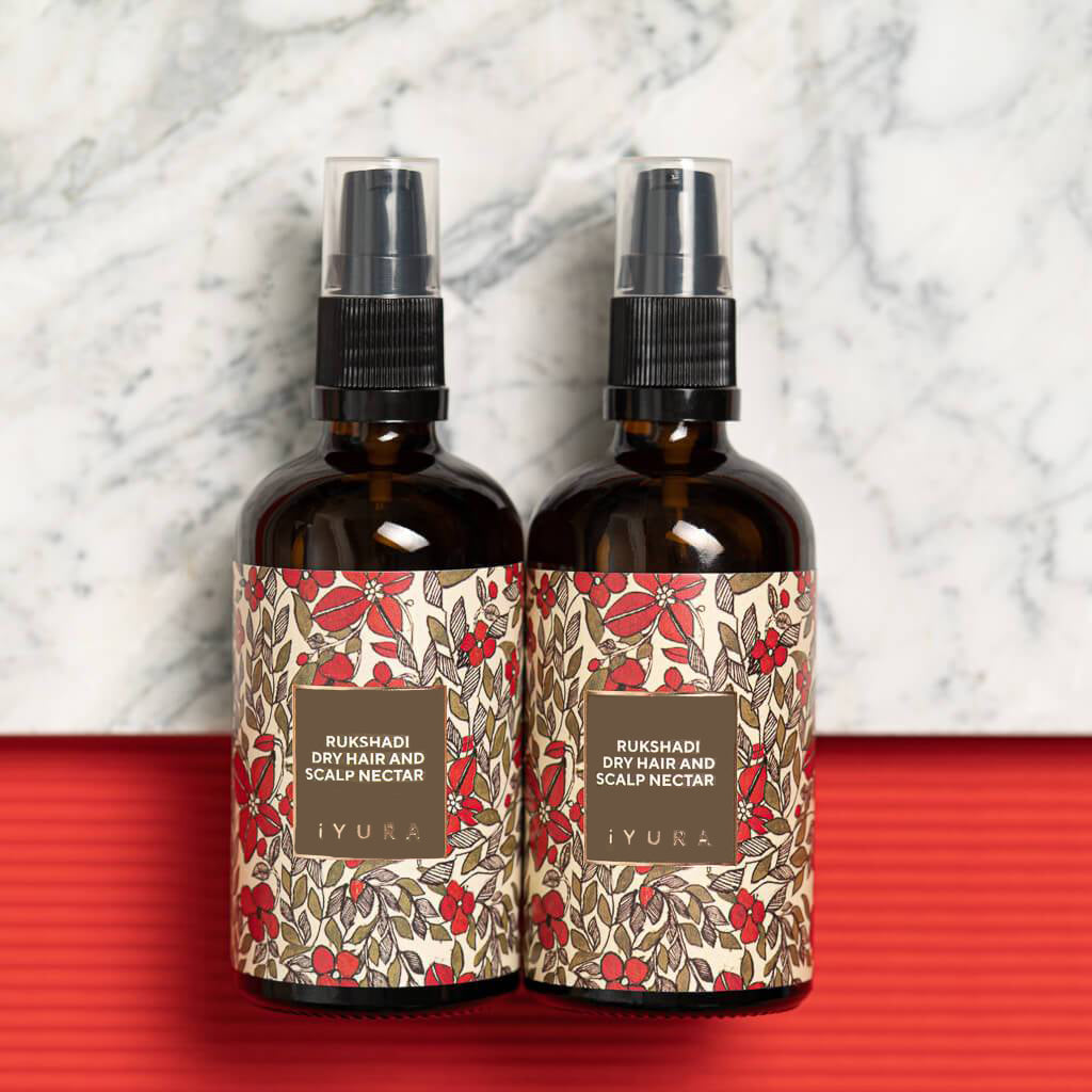 Rukshadi Nektar für trockene Haare - 2er Pack