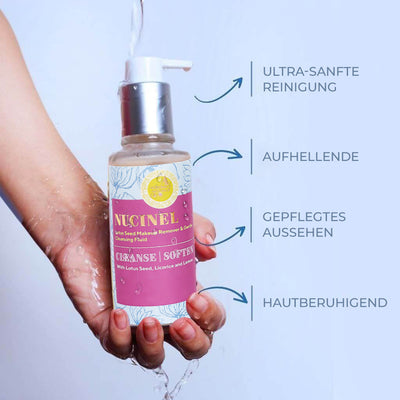 Saubererglanz-Duo: Nucinel Make-up-Entferner und Rufolia Periorbital Eyemulsion