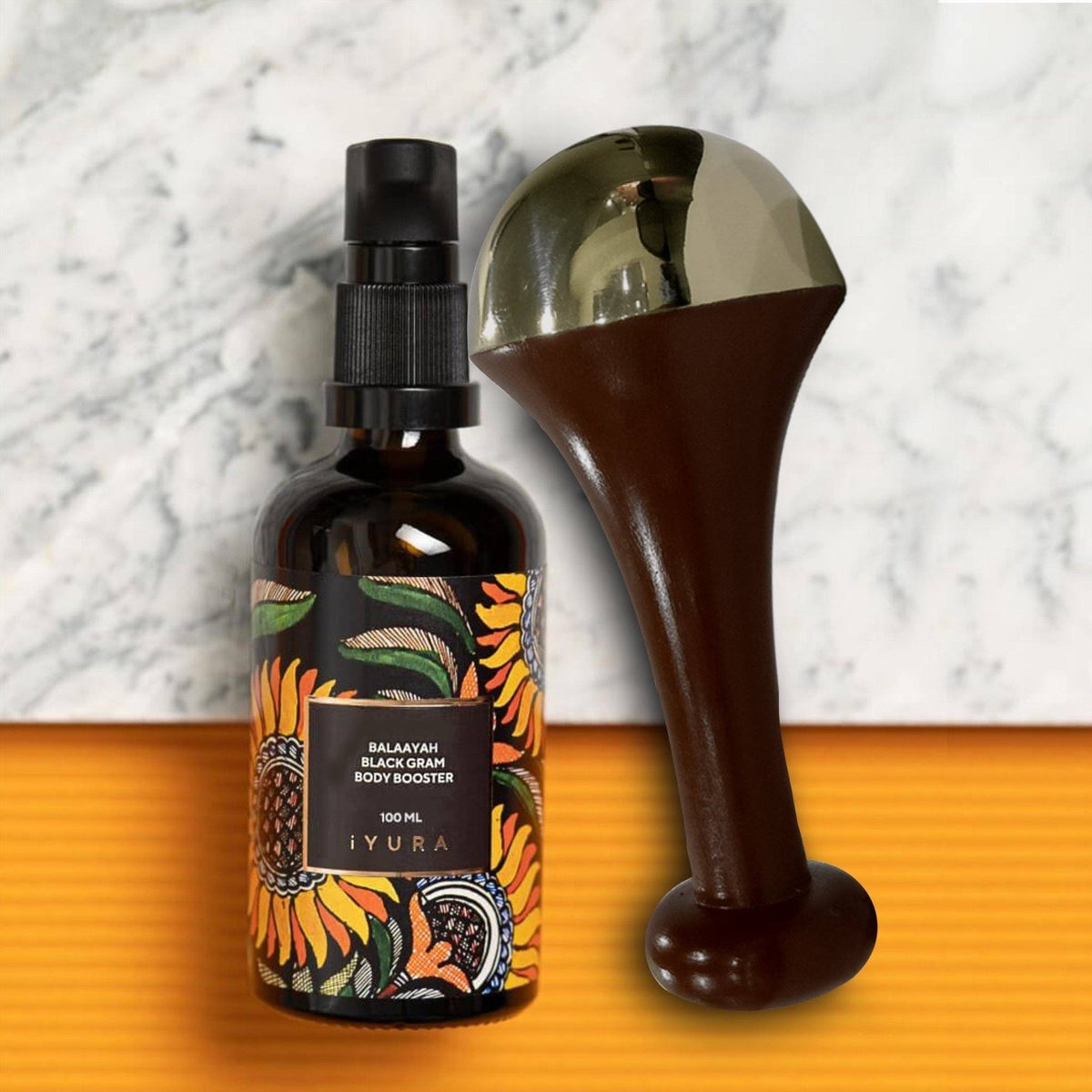 Layuna Wand für Gesicht & Körper mit Balaayah Black Gram Body Booster