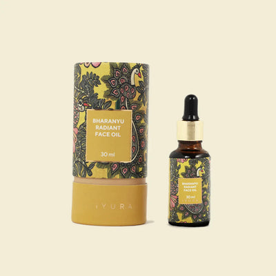 Bharanyu Strahlendes Gesichtsöl: 30 ml des Naturgeheimnisses für weiche, lebendige Haut, um den Schminkbedarf überflüssig zu machen!