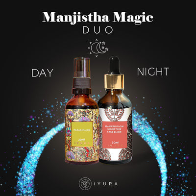 Manjistha Magic Duo – Für ungleichmäßige Haut, Altersflecken und Sonnenflecken